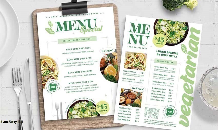 Our Menu